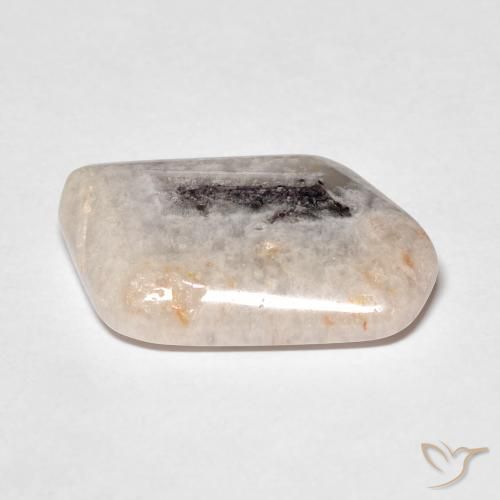 Fetta di geode di ametista Multicolore naturale da 8.02 ct, Taglio a fantasia, Trasparente