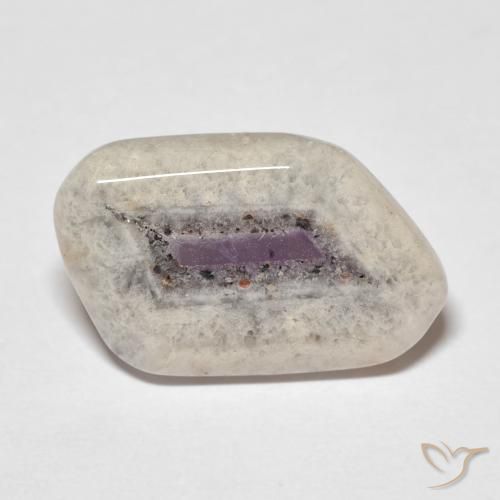 6.08ct Naturale Multicolore Fetta di geode di ametista, Taglio a fantasia, Trasparente