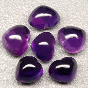Ametista naturale viola da  ct, trasparente, trasparente/traslucido
