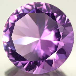 Ametista naturale viola da 4,79 ct, taglio rotondo, VVS-VS
