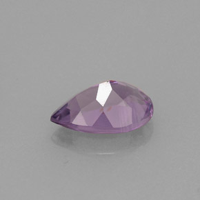 Ametista naturale viola da 1,16 ct, taglio a pera, VS