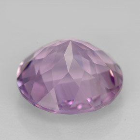 Ametista naturale viola da 3,28 ct, taglio rotondo, VVS