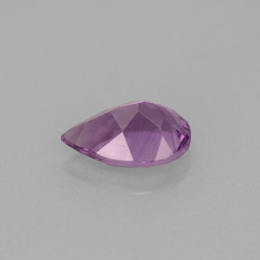 Ametista naturale viola da 1,15 ct, taglio a pera, VVS-VS
