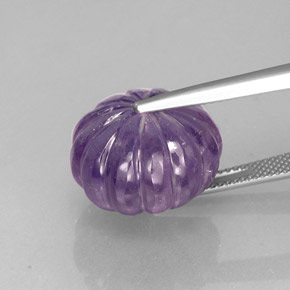 Ametista naturale viola da 21,93 ct, trasparente, trasparente/traslucido