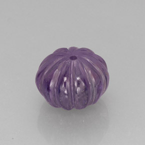 Ametista naturale viola da 16,95 ct, trasparente, trasparente/traslucido