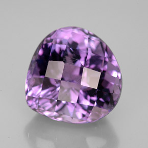 Ametista naturale viola da 7,06 ct, taglio a pera, VVS