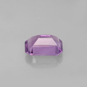 Ametista naturale viola da 1,27 ct, taglio smeraldo, VVS-VS