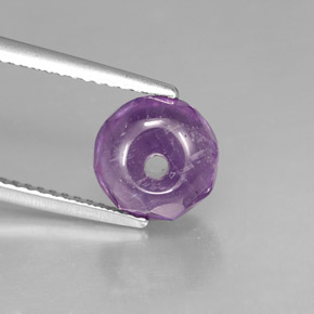 Ametista naturale viola da 2,63 ct, trasparente, trasparente/traslucido