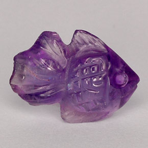 Ametista naturale viola da 4,76 ct, trasparente, trasparente/traslucido
