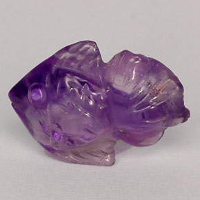 Ametista naturale viola da 4,76 ct, trasparente, trasparente/traslucido