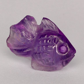 Ametista naturale viola da 4,76 ct, trasparente, trasparente/traslucido