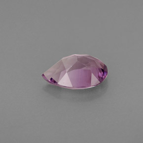 Ametista naturale viola da 0,93 ct, taglio a pera, VS