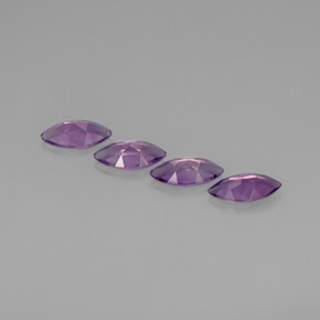 Ametista naturale viola da  ct, marchesa, VVS-VS