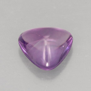 Ametista naturale viola da 1,27 ct, trillion, trasparente