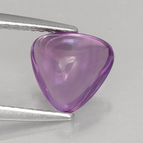 Ametista naturale viola da 1,27 ct, trillion, trasparente