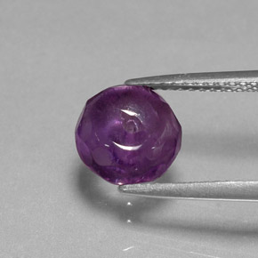 Ametista Viola naturale da 2.62 ct, Trasparente, Trasparente/Traslucido