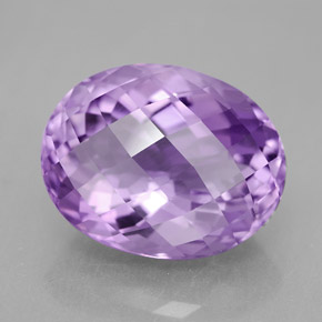 Ametista Viola naturale da 7.54 ct, Taglio ovale, IF