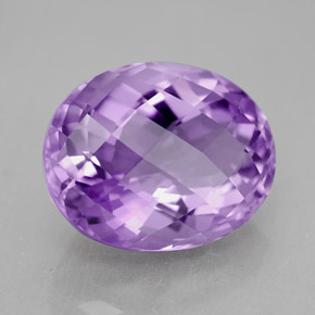 Ametista Viola naturale da 7.54 ct, Taglio ovale, IF