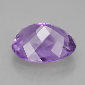 Ametista Viola naturale da 7.54 ct, Taglio ovale, IF