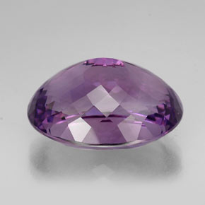 Ametista naturale viola da 54,02 ct, taglio ovale, IF