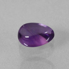 Ametista viola naturale da 0,86 ct, trasparente, trasparente/traslucido