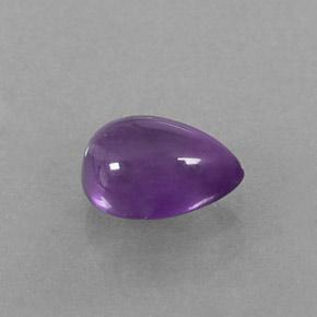 Ametista viola naturale da 0,72 ct, trasparente, trasparente/traslucido