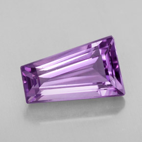 Ametista naturale viola da 4,20 ct, forma fantasia, VVS