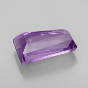 Ametista naturale viola da 4,20 ct, forma fantasia, VVS