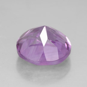 Ametista naturale viola da 2,71 ct, taglio rotondo, VVS