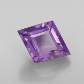 Ametista naturale viola da 6,47 ct, forma fantasia, VVS