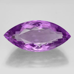 Ametista naturale viola da 10,53 ct, marchesa, VVS