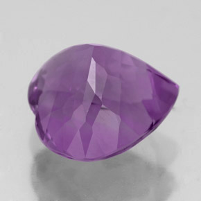 Ametista viola naturale da 3,90 ct, taglio a pera, VVS