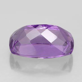Ametista naturale viola da 4,93 ct, taglio a cuscino, VVS