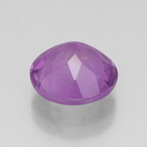 Ametista naturale viola da 3,25 ct, taglio rotondo, VS