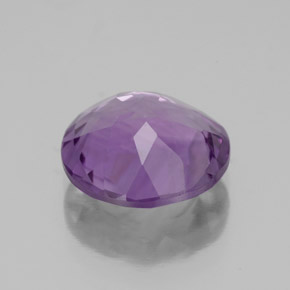 Ametista naturale viola da 3,00 ct, taglio rotondo, VS