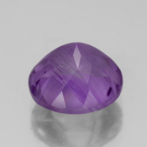 Ametista naturale viola da 3,69 ct, taglio rotondo, VVS-VS
