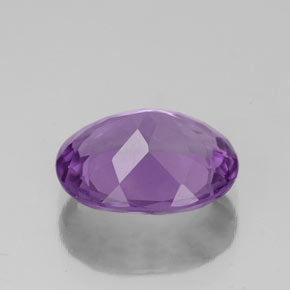 Ametista Viola naturale da 2.86 ct, Taglio ovale, VS