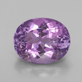 Ametista naturale viola da 4,76 ct, taglio ovale, VVS