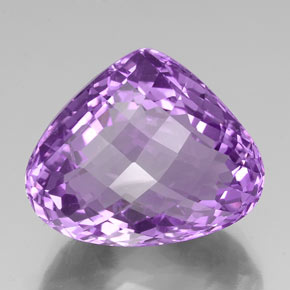 Ametista naturale viola da 36,79 ct, taglio a pera, VS