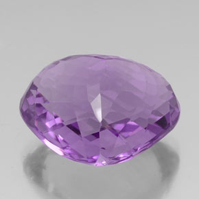 Ametista naturale viola da 36,79 ct, taglio a pera, VS