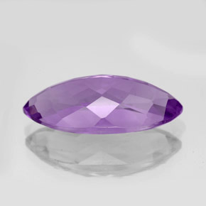 Ametista naturale viola da 7,64 ct, marchesa, VVS