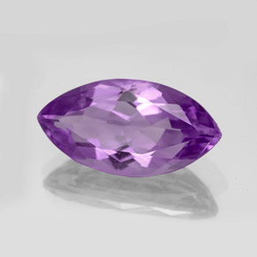 Ametista naturale viola da 8,24 ct, marchesa, VVS-VS