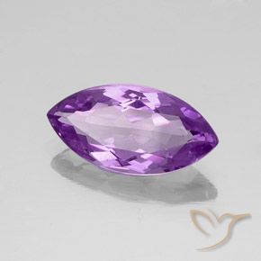 Ametista violaceo naturale da 6.79 ct, Taglio marquise, VS