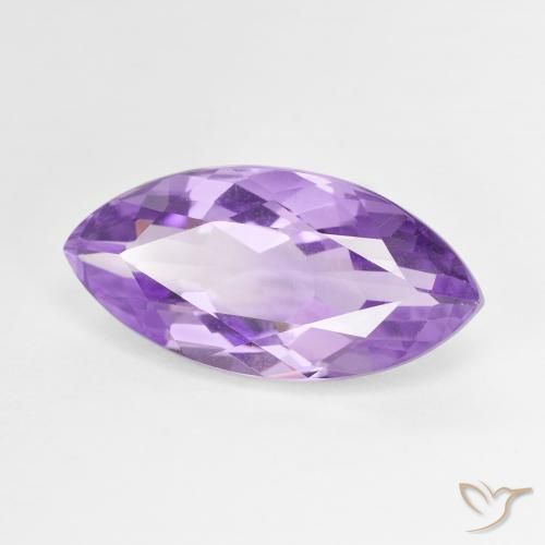 Ametista Deep Iris Violetta naturale da 6.22 ct, Taglio marquise, VS