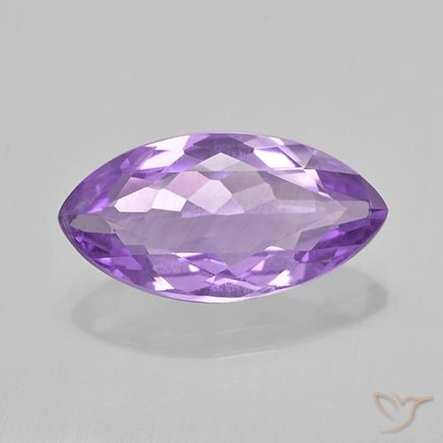 5.26ct Naturale Deep Iris Violetta Ametista, Taglio marquise, VVS-VS