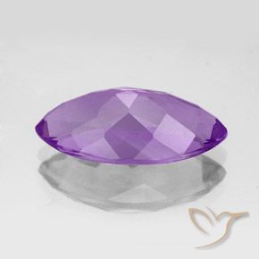 Ametista violaceo naturale da 5.85 ct, Taglio marquise, VS