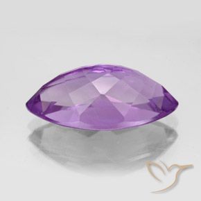 Ametista violaceo naturale da 6.13 ct, Taglio marquise, VS