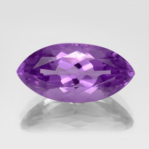 Ametista naturale viola da 6,73 ct, marchesa, VS
