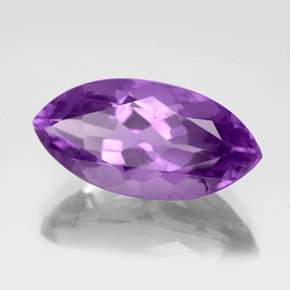 Ametista naturale viola da 6,73 ct, marchesa, VS