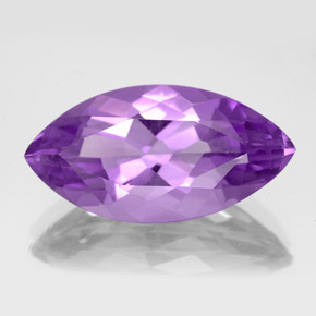 Ametista naturale viola da 6,87 ct, marchesa, VS